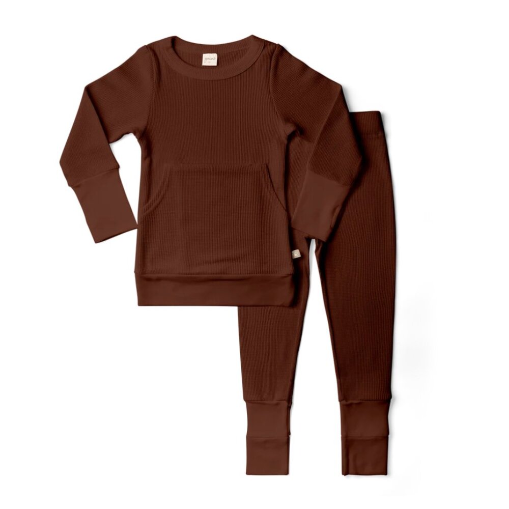 Goumi 2T Thermal Jogger Sets - Saddle + Natural